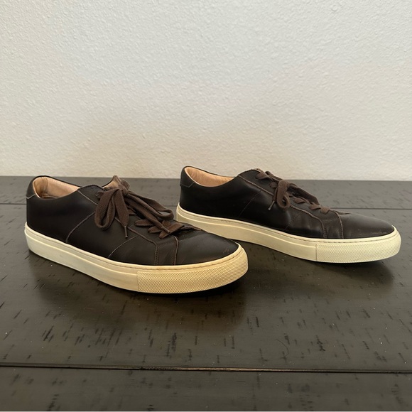 Leather Sneakers Mens Greats Shoes Buy GREATS Mens Reign Low Top